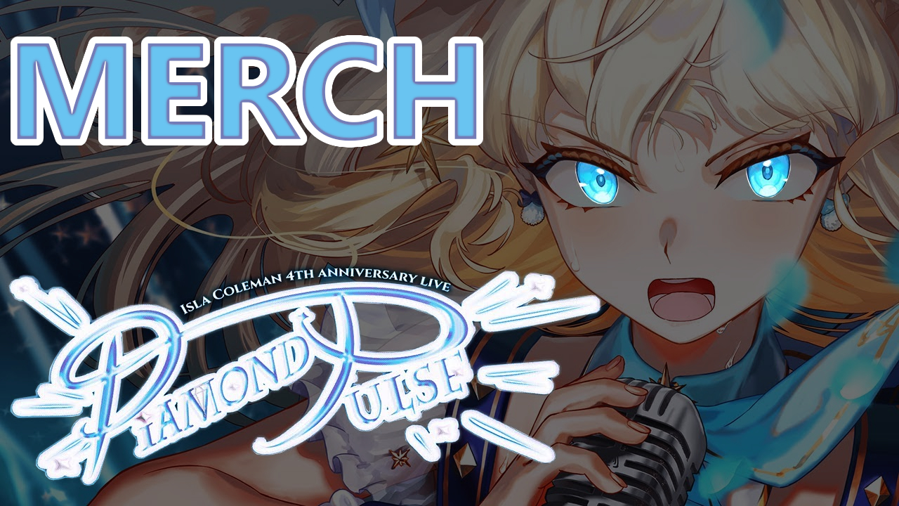 Isla Coleman’s Spectacular 3D Sololive & Exclusive Merch Drop!